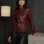 Isla Quilted Leather Jacket