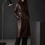 Aurelia Leather Coat