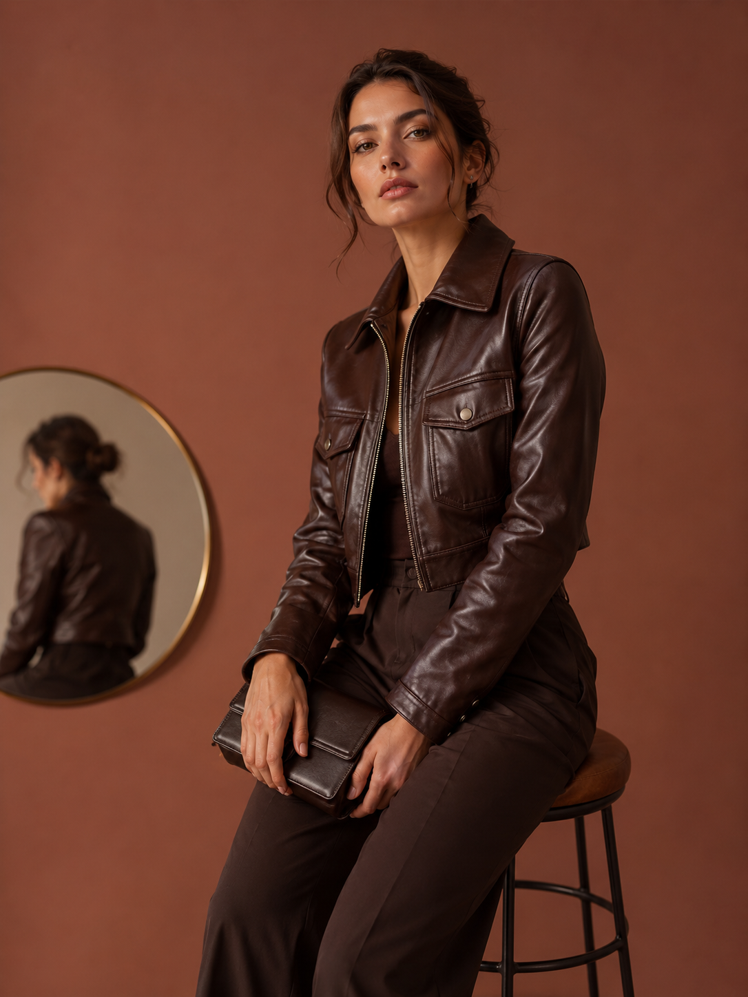 05 Nova Leather Jacket - Image 1